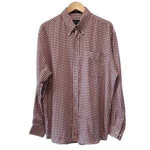 Alan Fusser Checkered Button Front Shirt